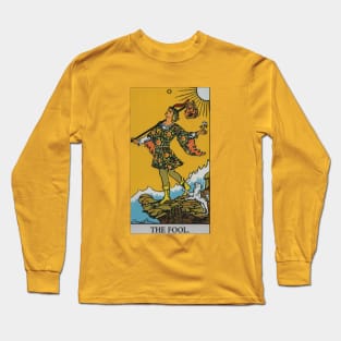 The Fool Tarot Card Long Sleeve T-Shirt